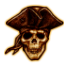 пиратский череп