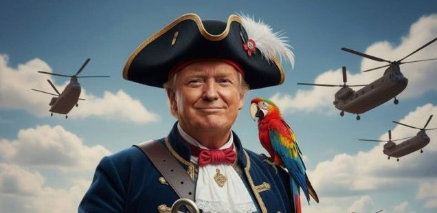 Как пират Трамп сухопутную крысу (читай: путина) унижал